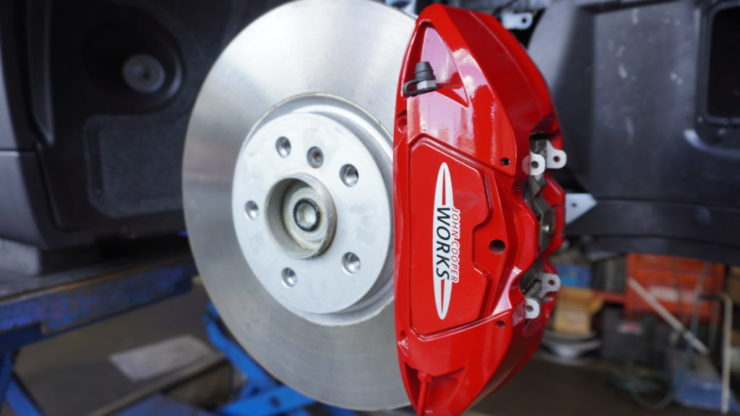 MINI ミニ F54 F55 F56 F57 F60 F系 ブレーキパッド 低ダスト 新車 交換 ローター 摩耗 センサー