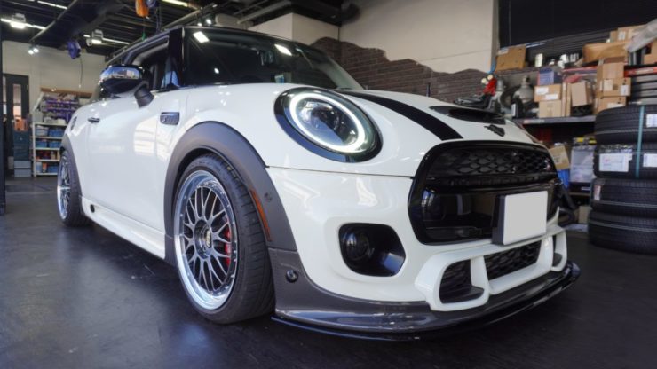 F系 F55 F56 F57 MINI ミニ 3Dデザイン 3DDesign フロント リップ アンダー スポイラー Next innovation ネクストイノベーション