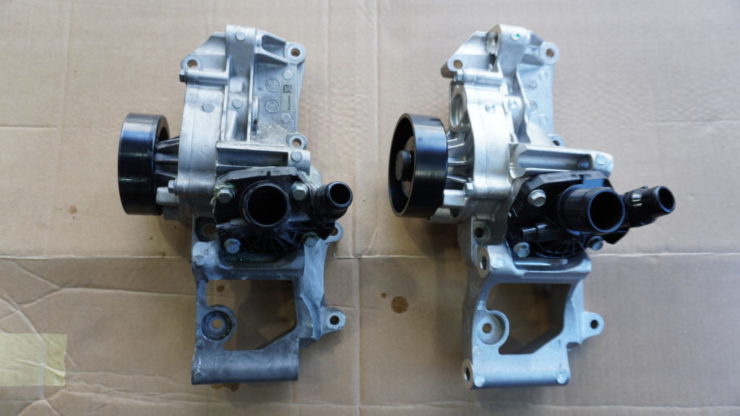 MINI ミニ F54 F55 F56 F57 F60 F系 クーパー S JCW ウォーターポンプ サーモスタットハウジング 水漏れ オーバーヒート 原因