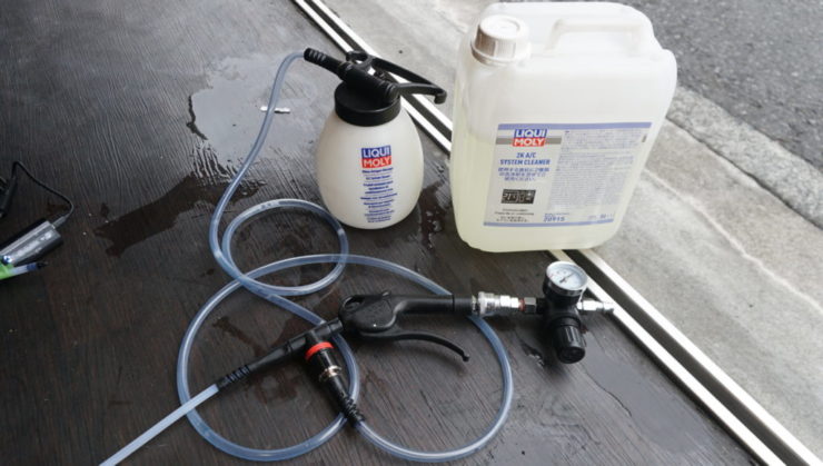 MINI ミニ F54 F55 F56 F57 F60 エアコン エバポレーター 洗浄 臭い カビ 空気 リキモリ エアコンシステムクリーナー