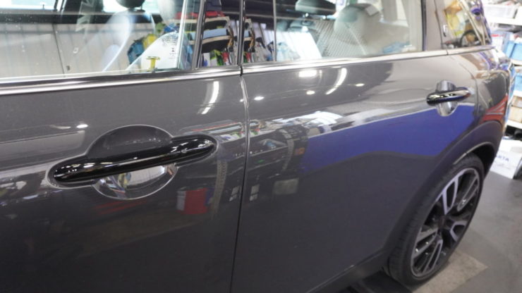 MINI ミニ F54 クラブマン JCW ブラックアウト ドアハンドル エンブレム