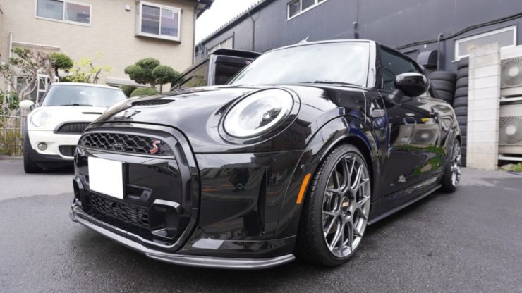 MINI ミニ F54 F55 F56 F57 F60 フェンダーアーチ サイドスカート 無塗装 樹脂 ボディ 同色 ペイント