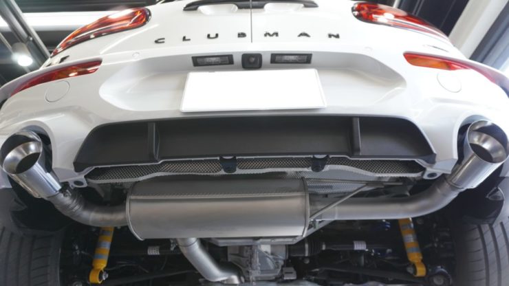 MINI ミニ F54 クラブマン JCW ジョンクーパーワークス LCI 車高 高いビルシュタイン B14 車高調 ローダウン REMUS エキゾースト マフラー 排気 EVENTURI イベンチュリ エアインテーク エアクリーナー 吸気 