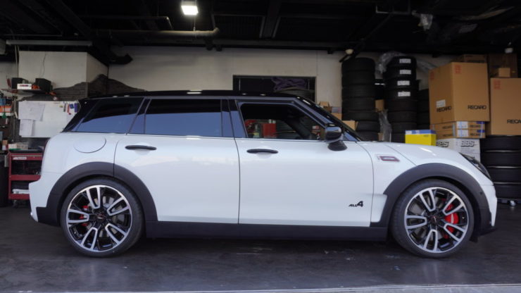 MINI ミニ F54 クラブマン JCW ジョンクーパーワークス LCI 車高 高いビルシュタイン B14 車高調 ローダウン REMUS エキゾースト マフラー 排気 EVENTURI イベンチュリ エアインテーク エアクリーナー 吸気 