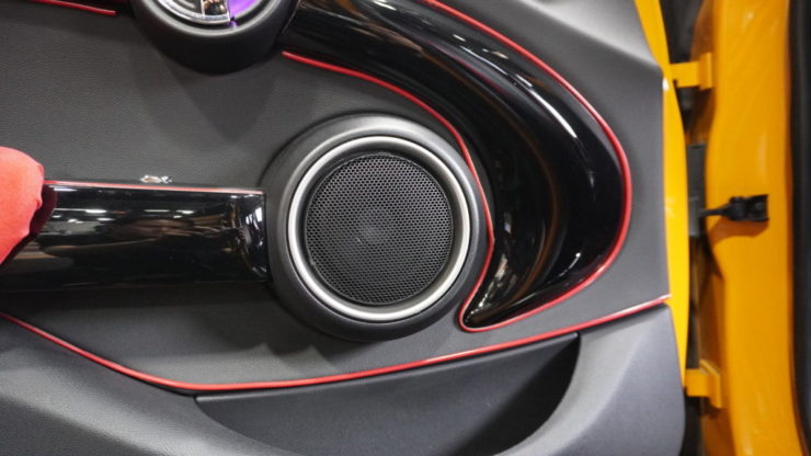 MINI ミニ F54 F55 F56 F57 F60 audison オーディソン トレードインスピーカー 2way 2ウェイ ミッド ツィーター 純正 ピラー パネル ハーマンカードン