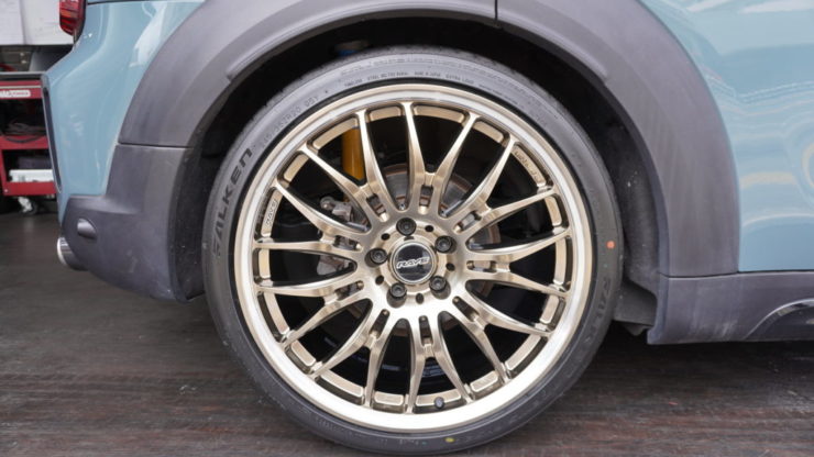 MINI ミニ F60 F54 RAYS HOMURA 2×9BD ホイール FALKEN FK520L タイヤ