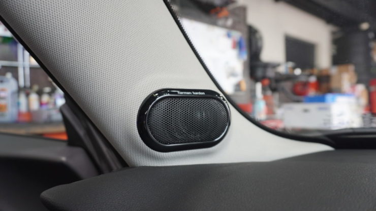 MINI ミニ F54 F55 F56 F57 F60 audison オーディソン トレードインスピーカー 2way 2ウェイ ミッド ツィーター 純正 ピラー パネル ハーマンカードン