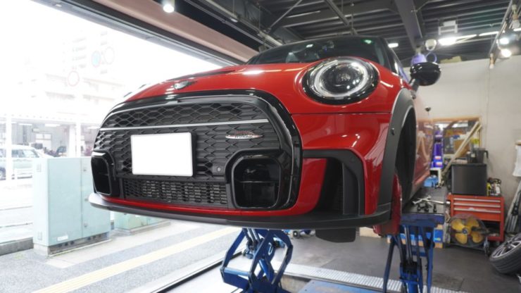 MINI ミニ F54 F55 F56 F57 F60 LCI 取付 ローター 交換 Brembo ブレンボ  プロジェクトミュー 低ダスト パッド