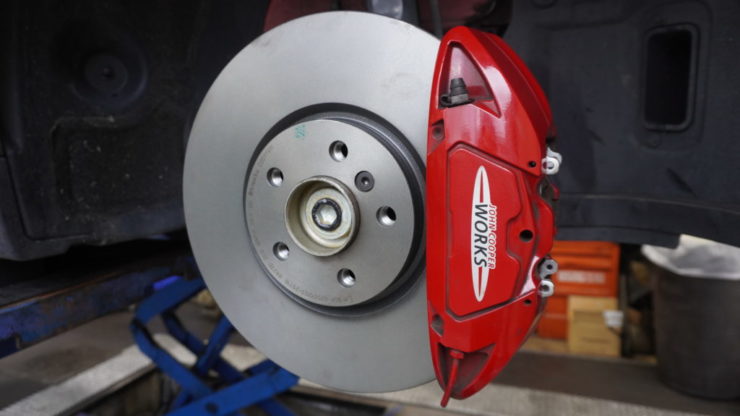 MINI ミニ F54 F55 F56 F57 F60 LCI 取付 ローター 交換 Brembo ブレンボ  プロジェクトミュー 低ダスト パッド