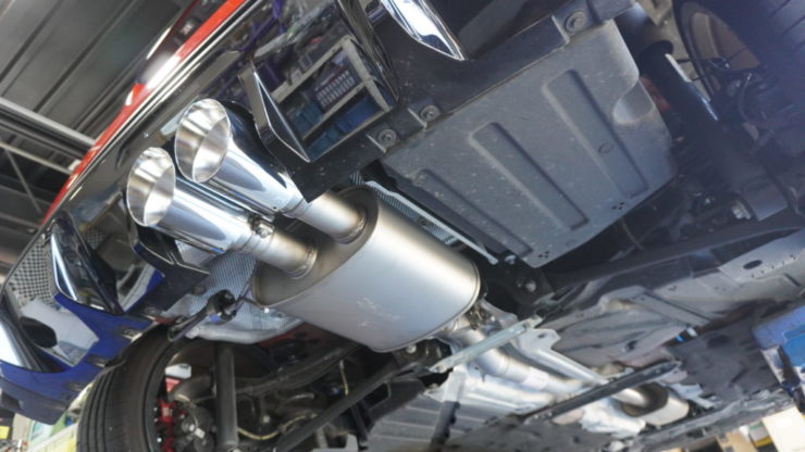 MINI ミニ F55 F56 F57 LCI2 REMUS エキゾースト マフラー 交換