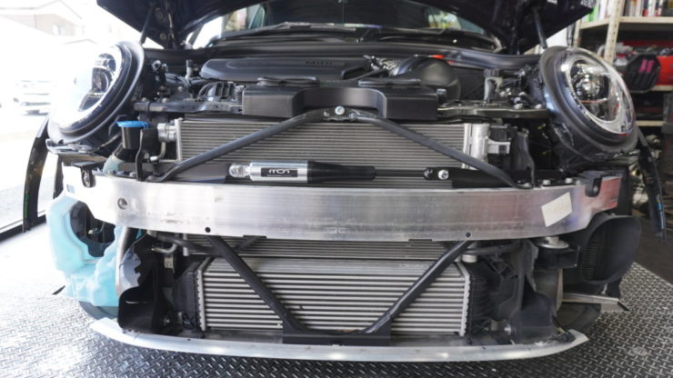 MINI ミニ F55 F56 F57 MCB モーションコントロールビーム 乗り心地 上質 ボディ 剛性 向上