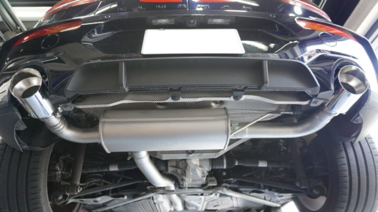 MINI ミニ F54 クラブマン JCW ジョンクーパーワークス LCI REMUS  エキゾースト マフラー 排気 バルブコントロール 純正流用 走行モード連動 