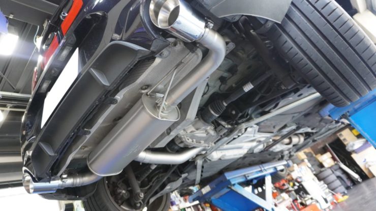 MINI ミニ F54 クラブマン JCW ジョンクーパーワークス LCI REMUS  エキゾースト マフラー 排気 バルブコントロール 純正流用 走行モード連動 