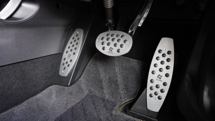 MINI ミニ F55 F56 F57 AMSECHS ステアリング 3Dデザイン スポーツペダル 取付