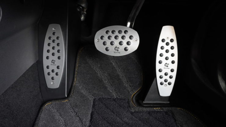 MINI ミニ F55 F56 F57 AMSECHS ステアリング 3Dデザイン スポーツペダル 取付