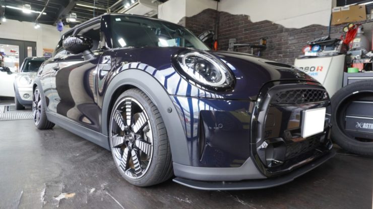 MINI ミニ F55 F56 F57 AMSECHS ステアリング 3Dデザイン スポーツペダル 取付