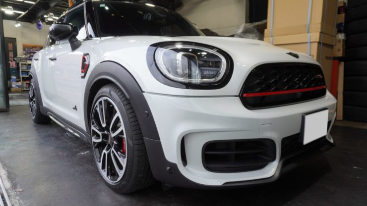 MINI ミニ F54 F55 F56 F57 F60 アイバッハ Eibach プロストリートS 車高調 ローダウン 純正 腰高 車高高い 乗り心地 低ダスト ブレーキパッド ホイール 汚れ