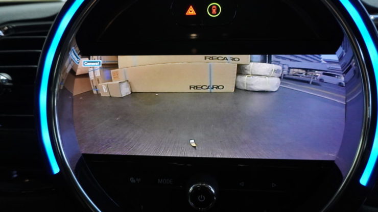 MINI ミニ F54 F55 F56 F57 F60 a/tack エイタック インターフェース VEM  アルパイン フロントカメラ アングル切り替え 地デジ ミラーリング