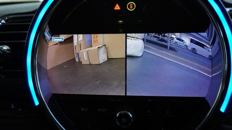 MINI ミニ F54 F55 F56 F57 F60 a/tack エイタック インターフェース VEM  アルパイン フロントカメラ アングル切り替え 地デジ ミラーリング