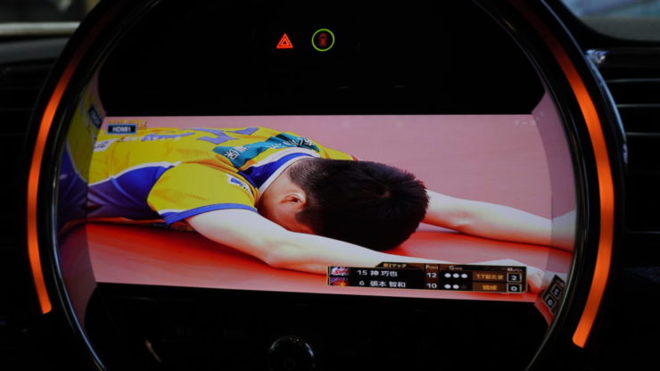 MINI ミニ F54 F55 F56 F57 F60 a/tack エイタック インターフェース VEM  アルパイン フロントカメラ アングル切り替え 地デジ ミラーリング