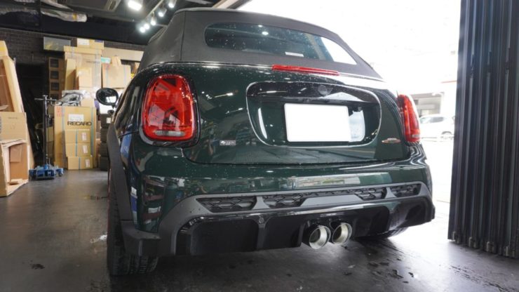 MINI ミニ F55 F56 F57 LCI2 REMUS エキゾースト マフラー 交換 適度 低音